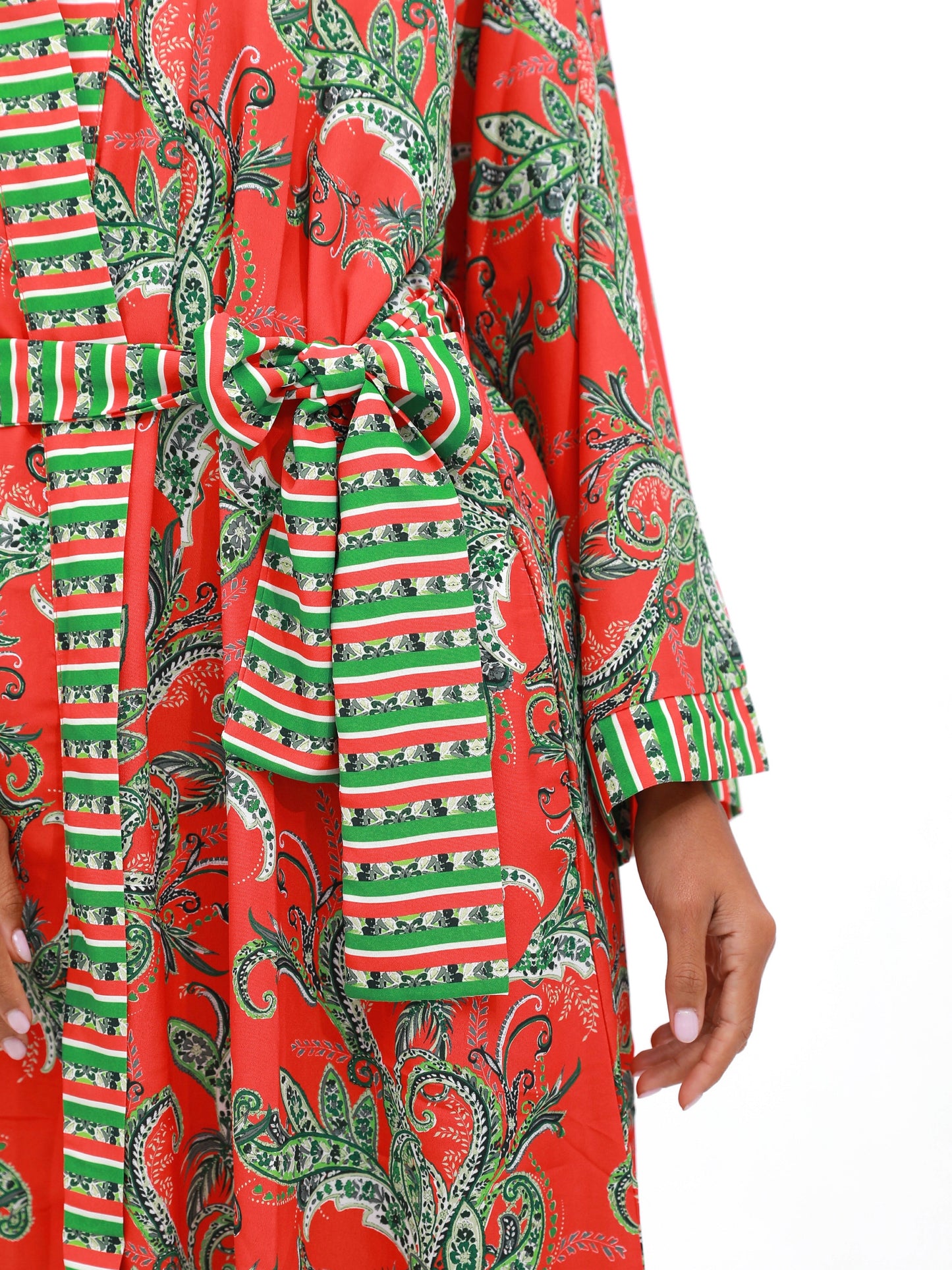 Orange kimono Risska