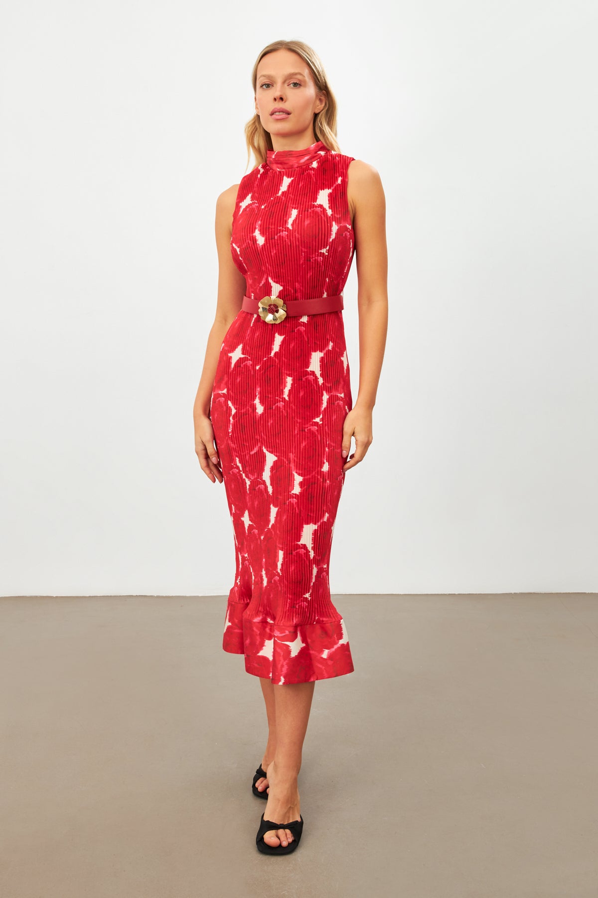 red rose women dress | risska